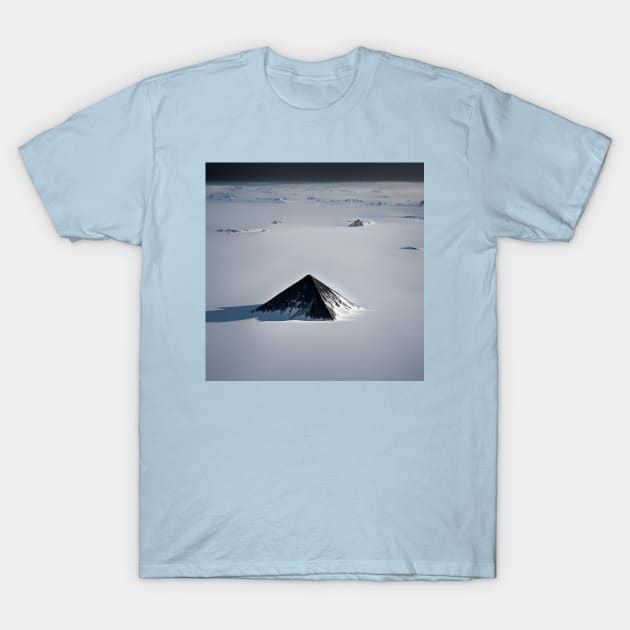 Antarctic Pyramid T-Shirt by Lyvershop